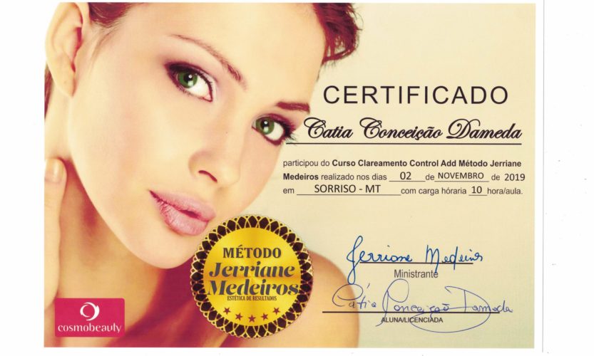 Certificado de Peeling de Catia Dameda