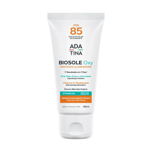 ADA TINA Biosole Oxy FPS 85 Proteção Solar com Vitaminas C e Niacinamida para Peles com Melasma