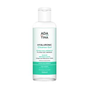 Ada tina Hyaluronic Cleanse Gel Fluido de Limpeza Facial Suave e Refrescante