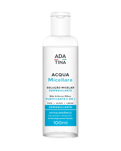 Ada Tina Água Micelar Demaquilante e Purificante 6 em 1 Acqua Micellare